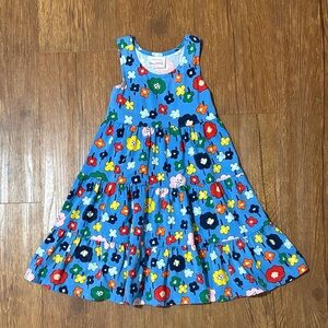 Hanna Andersson Blue Floral Kids Dress